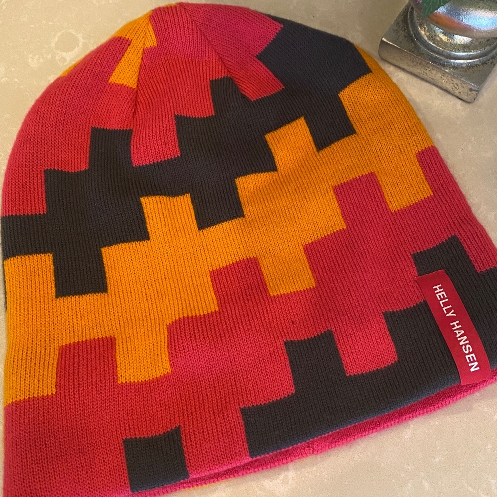 Chic Helly Hansen Winter Knit Stocking Hat - image 2
